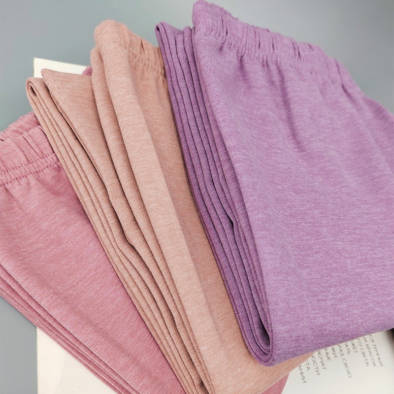 带护膝德绒高腰保暖秋裤女士加肥大码秋冬中老年妈妈无痕衬裤线裤