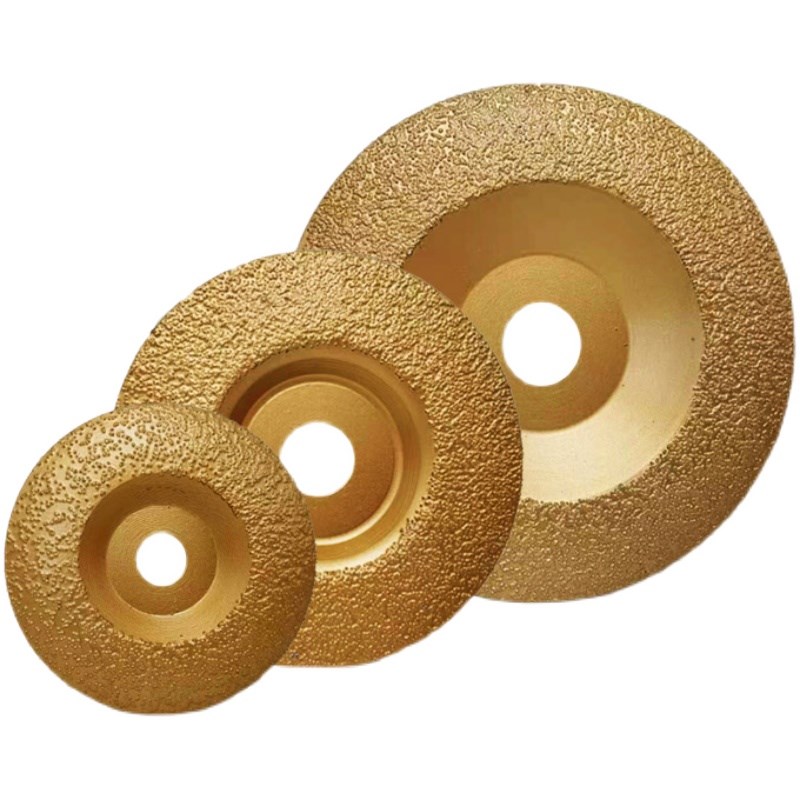 钎焊铸铁打磨片铸件金属抛光磨光片角磨机碗型金刚石弧形砂轮片