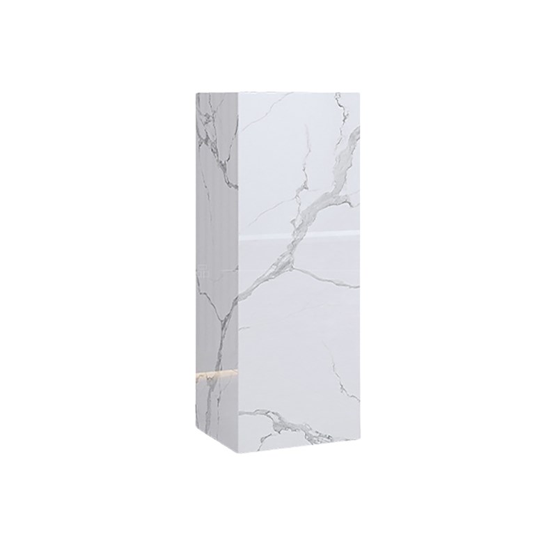 岩板花架底座摆件客展厅u玄关酒店会所岩板装饰立柱大理石雕塑