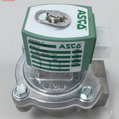 ASCO电磁脉冲阀SCG353G044/047/043/051布袋除尘喷吹阀直角式