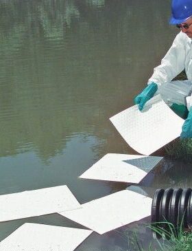 JESERY吸油棉\吸油垫\轻质吸油片\强力吸油不吸水 工业吸油棉毡