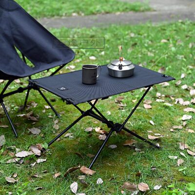 Tillak户外露营摩旅钓鱼可折叠收纳桌子轻量化便携铝合金单人桌子