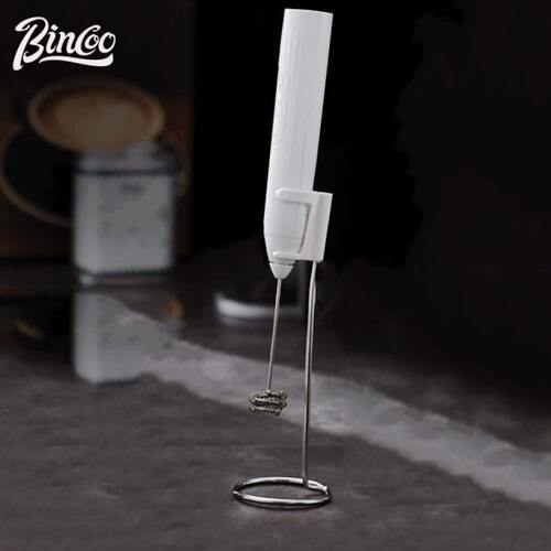 bincoo打奶泡器咖啡打泡器奶泡机支架打发器搅拌器手持电动搅拌棒