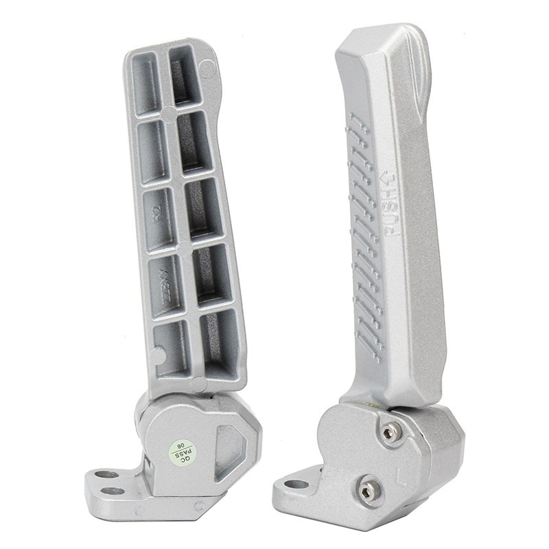 适用于宗申赛科龙踏板摩托车RT2后搁脚蹬脚踏板SR250T折叠脚踩架