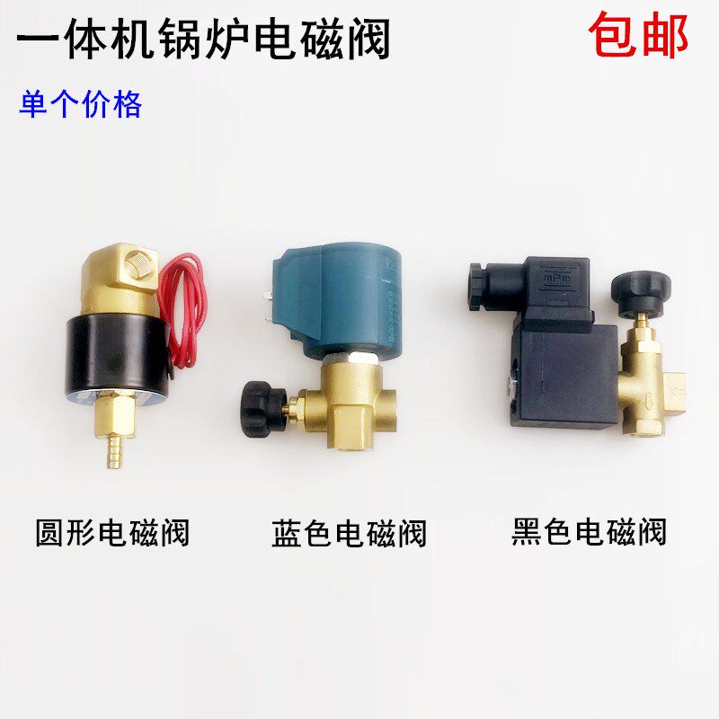 电加热一体蒸汽锅炉熨斗电磁阀组件220V50HZ工业节能发生器电磁阀