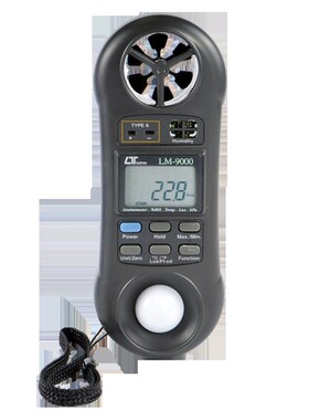 LM-9000 多合一环境测试仪 照度计温湿度计露点温度计 大气压力计