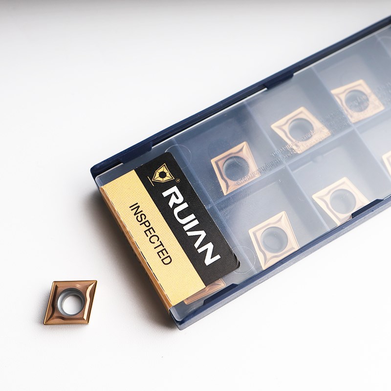 RUIAN锐安数控内孔刀片CCMT09T304 RC6225/RP9125B/PR9315车刀粒