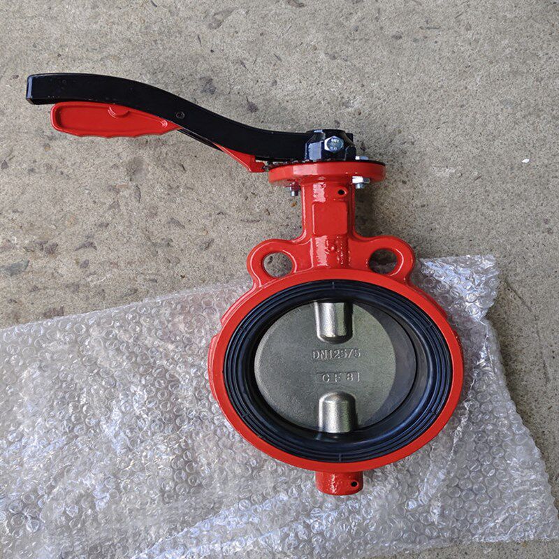 D71X-16Q中联水泥搅拌站外用水博雷款无销304版手柄手动蝶阀DN100