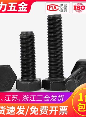 10.9级外六角细牙螺丝螺栓M20*x40x45x60x80x100x120x150mmx2.0牙