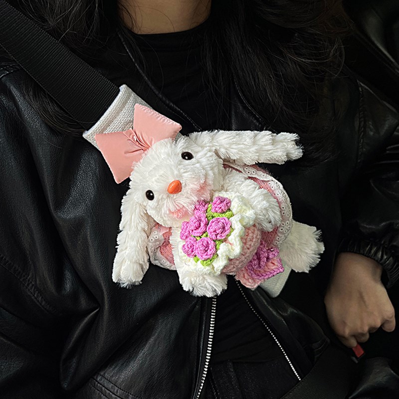 汽车安全带肩套保护套装饰四季中性创意高端可爱女性汽车内饰用品