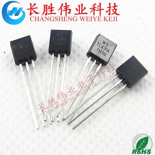 WS永盛 TL431 TL431A WS TO-92 三极管 一盒1000个98元