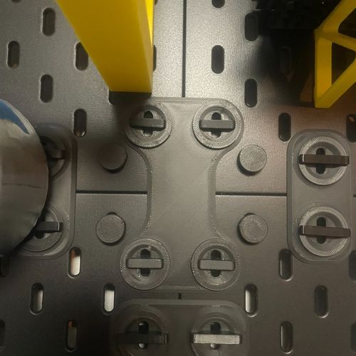 适用宜家SKADIS斯考迪斯 宜家洞洞板配件  T型Skadis板连接器