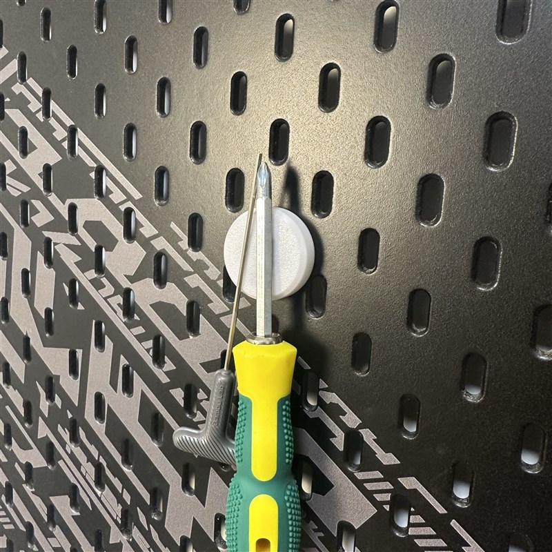 适用宜家SKADIS斯考迪斯 宜家洞洞板配件 N52磁铁圆形支架