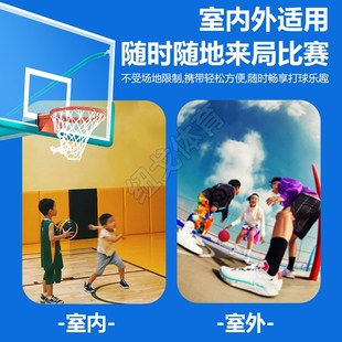 标准篮球架户外可移动篮球架子室外成人金陵美式篮板篮筐配件