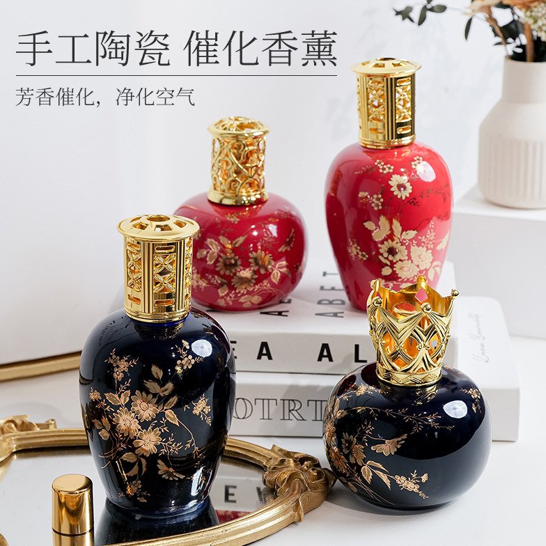 香珮尔 大号香薰精油灯五星级酒店KTV持久扩香空气清新陶瓷香熏炉