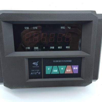 上海耀华XK3190-A12EK3仪表电子秤地磅称重仪表台秤计重表头仪表