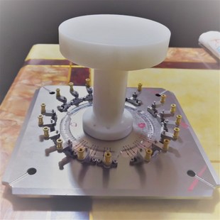 光纤研磨盘 光纤插芯快装夹具 不J锈刚材质品质保证卷绕机