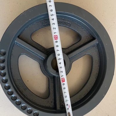 雷沃履带收割机配件RG70/80领航 金刚版风机动力皮带轮