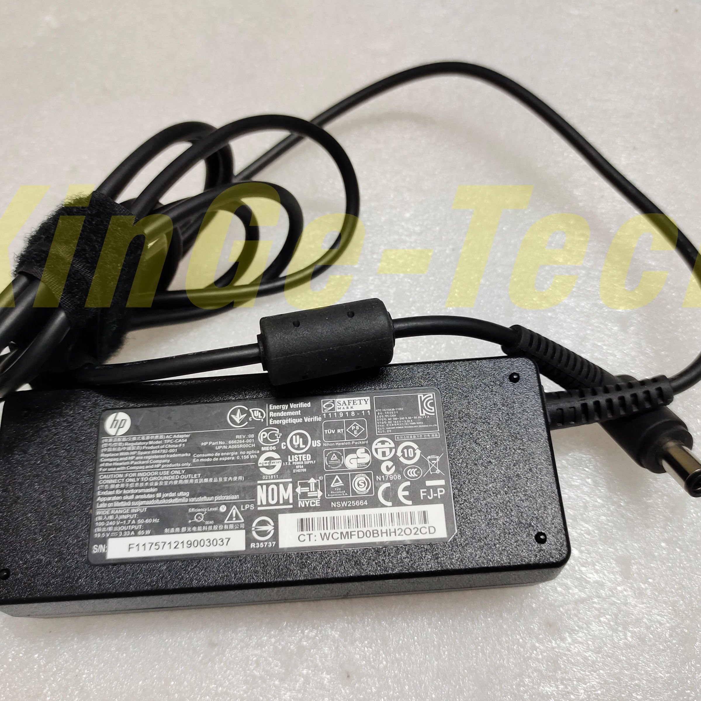 HP 400 600 800 G3 19.5V 3.33A adapter  684792-001 电源适配器