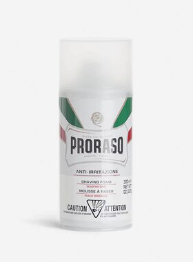 Proraso-意大利帕拉索 Sensitive 低敏 燕麦绿茶 剃须泡沫 300ml