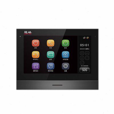 智能终端室内机GL8-F101MR可视对讲10寸超大触屏GL8-F101CWR