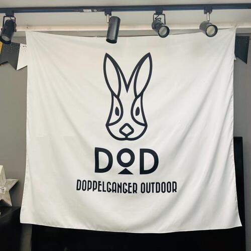 黑兔户外装饰 潮流 炫酷 简约 背景布挂布房间客厅卧室墙壁 DOD