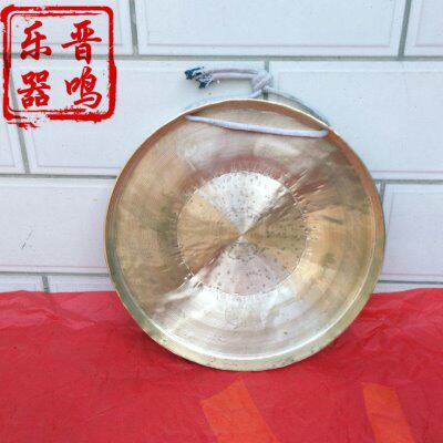 响铜铜锣20 22 30 32CM中虎音锣 苏锣 低音锣 手锣乐器包锣