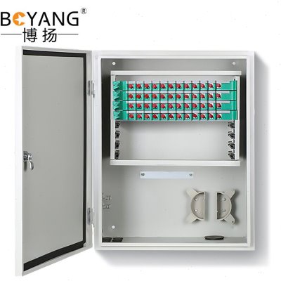 博扬(BOYANG)室外光缆交接箱/光纤配线柜48芯满配FC熔纤盘FTTH