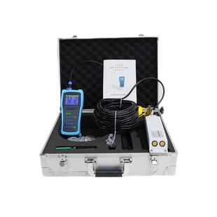 多普勒超声波流量计便携式流速流量仪水文河道流速流量测试仪