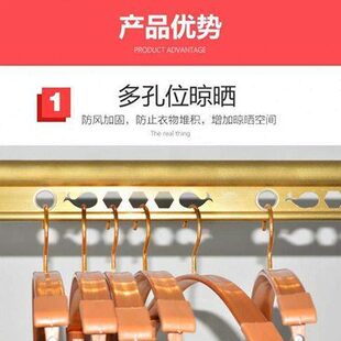 现货速发台升降手摇晾衣架单杆式加筋 晾衣杆晒被上下杆手动凉衣