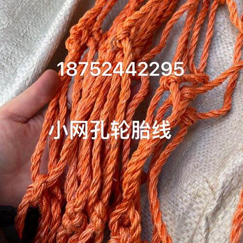 长宽定做拉猪盖车网15网孔轮胎线小网眼防护网 户外围网 货车绳网