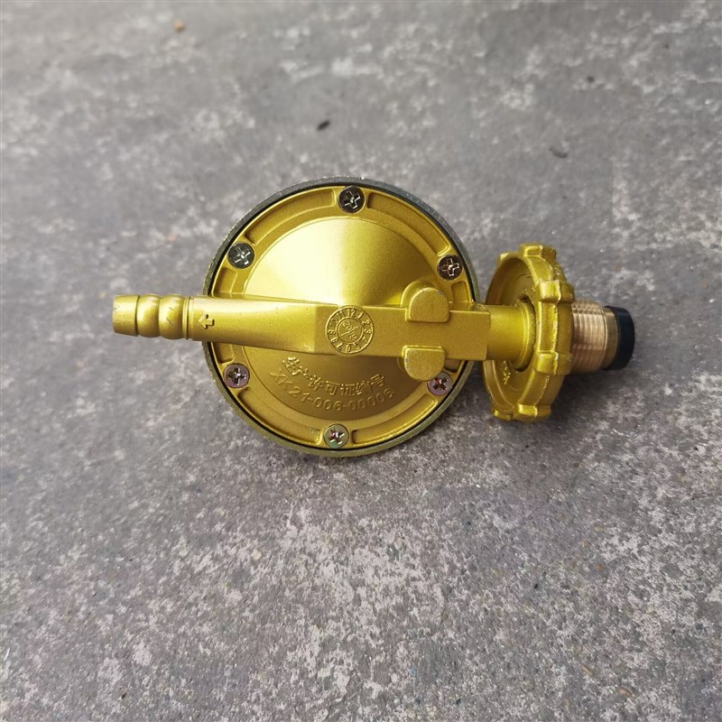 先锋牌减压阀瓶装煤气伐家用液化石油气调压器JYT0.6低压阀单咀