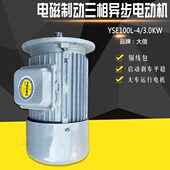 YSE100L 3.0KW大信电机起重行车大车电机软启动三相异步电动机