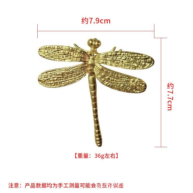 森舍复古柜子黄铜动物拉手轻奢衣柜橱柜衣柜门家具装饰小拉手挂钩