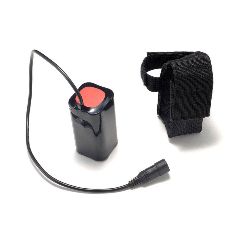 18650锂电池组强光自行车前灯燃料电瓶大容量充电电池保护板8.4V