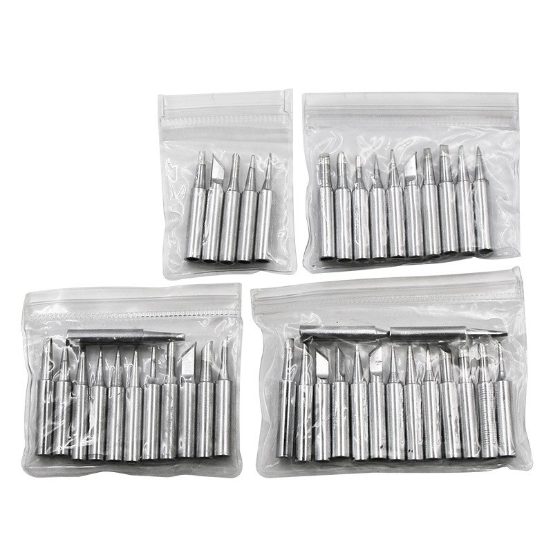 焊接刀头一字头弯尖头电焊头 936焊台烙铁头 无铅烙铁头