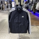 正品 Adidas阿迪达斯男保暖梭织立领加绒运动休闲夹克外套KR2517