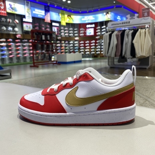 DV5456 正品 童低帮运动休闲板鞋 BOROUGH新年款 137 NIKE耐克COURT