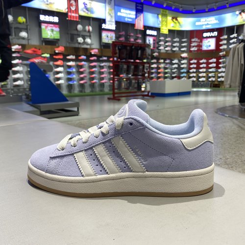 阿迪达斯三叶草女款透气板鞋