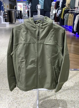 新品ADIDAS阿迪达斯SL WARM JKT男装加绒梭织连帽夹克外套KA1305