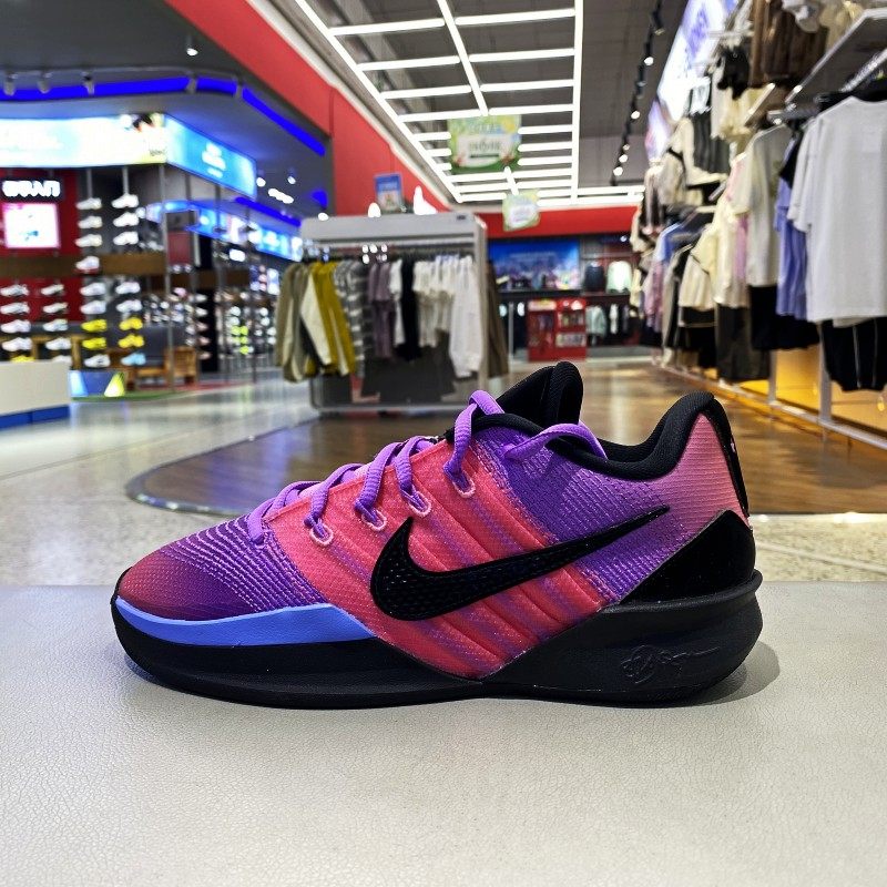 正品耐克NIKE女款拼色透气时尚百搭训练低帮运动休闲篮球鞋IR2658