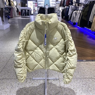 正品阿迪达斯ADIDAS三叶草羽绒服