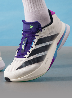 正品阿迪达斯ADIDAS男款秋百搭透气竞速健身运动休闲跑步鞋JS4946