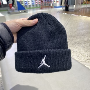 010 NIKE耐克简约LOGO保暖防风男女运动休闲针织帽FZ2055 冬季 正品