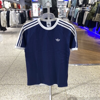 Adidas三叶草男纯棉运动短袖T恤