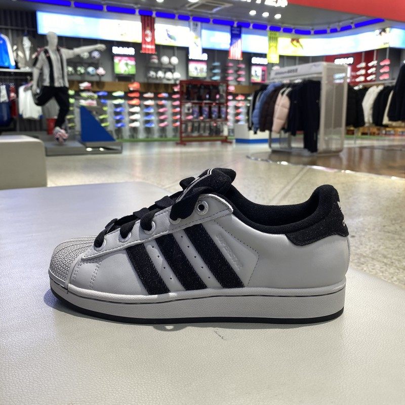 秋冬正品ADIDAS阿迪达斯三叶草贝壳头百搭男女运动休闲板鞋JP8760