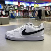 正品 104 DV5456 NIKE耐克COURT BOROUGH童拼接低帮运动休闲板鞋