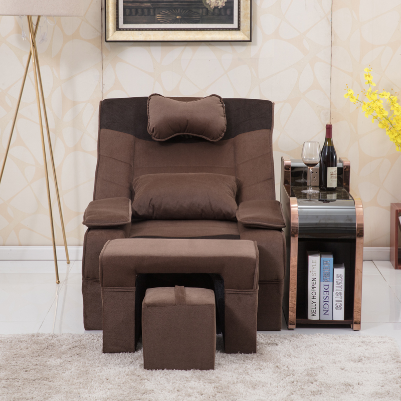 洗脚沙发椅美甲足浴沙发躺椅美脚泡脚床单人足疗椅子洗脚床足浴床