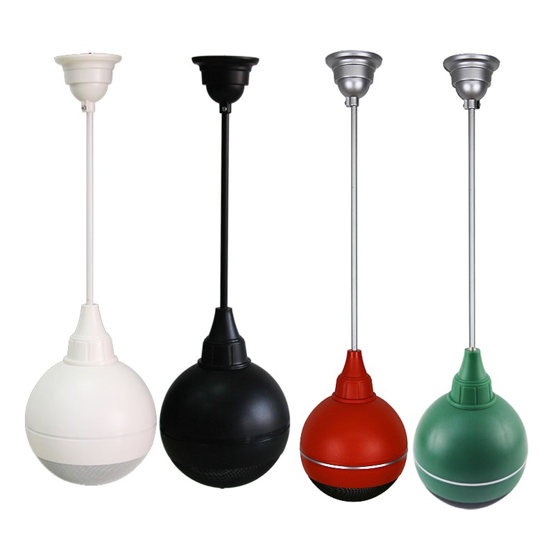 爱尚课 10W吊球音响 悬挂式吊杆天花喇叭 公共广播 背景音乐音箱