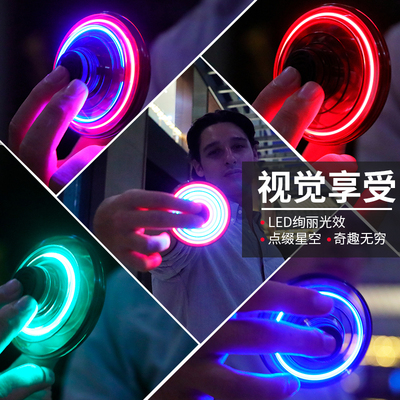 FlyNova自由航线飞行指尖陀螺磁悬浮感应飞行器回旋飞碟解压玩具